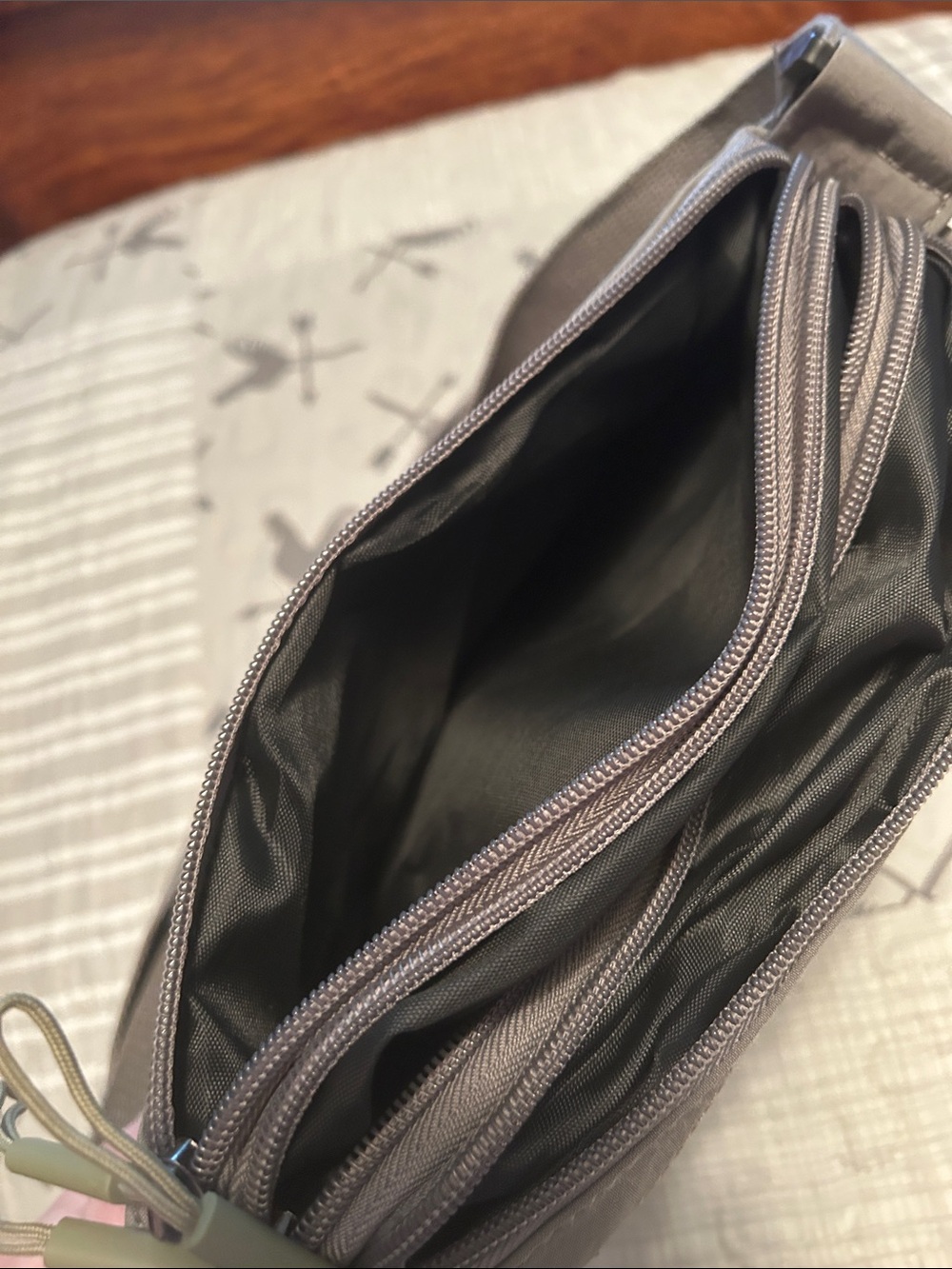 Gray Crossbody Bag - Picture 11 of 12
